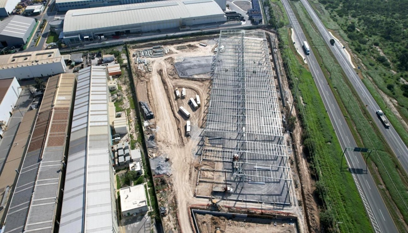 Wolong Electric Drive HA Factory Steel Structure Lifting Project