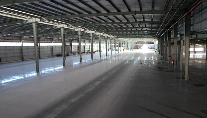 Indoor Installation Project And Epoxy Flooring For Wolong Electric Drive HA Plant